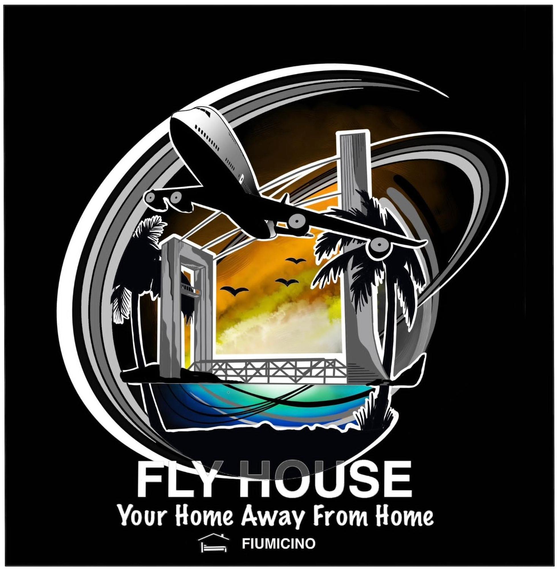 Flyhouse Fiumicino Acomodação com café da manhã Exterior foto